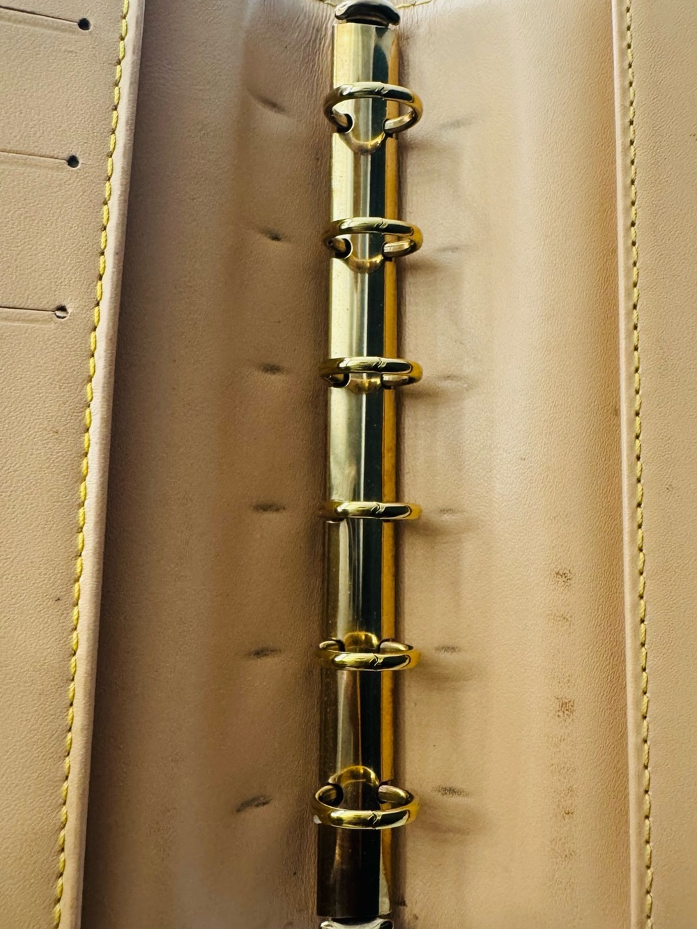 Louis Vuitton Multicolor Monogram on Black Canvas Agend with Brown Trim - Picture 6 of 12